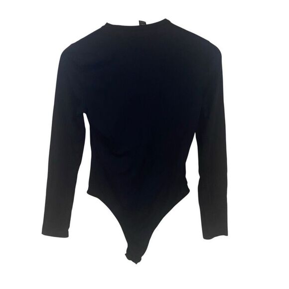 Shein Large long sleeve black bodysuit - Picture 2 of 4